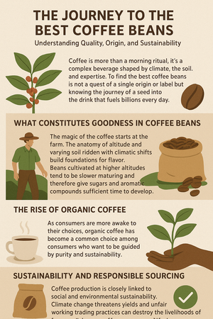 The Journey to the Best Coffee Beans: Understanding Quality, Origin, and Sustainability.